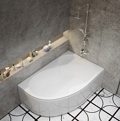 Triton Акриловая ванна Мари 170x110 L – фотография-5